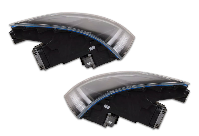 Headlights Full LED Black Set 2018+ Volvo VNL VNR