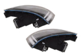 Headlights Full LED Black Set 2018+ Volvo VNL VNR