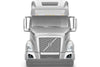 Fog Light Lamp Black Full LED Set 2018+ Volvo VNL
