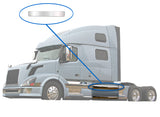 Central Panel Stripe Top Chrome Trim for Driver Side (10L) 2004-2017 Volvo VNL