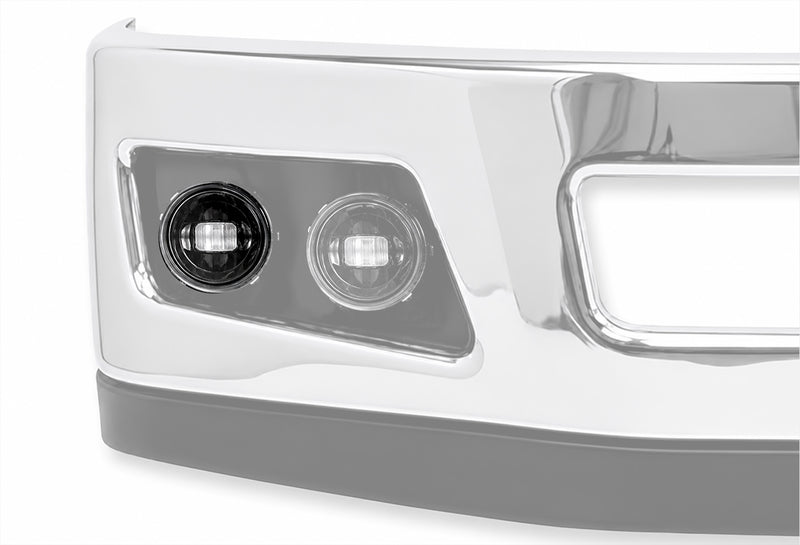 Fog Light LED Lamp Black Housing 1 Pc 2018-2024 Volvo VNL