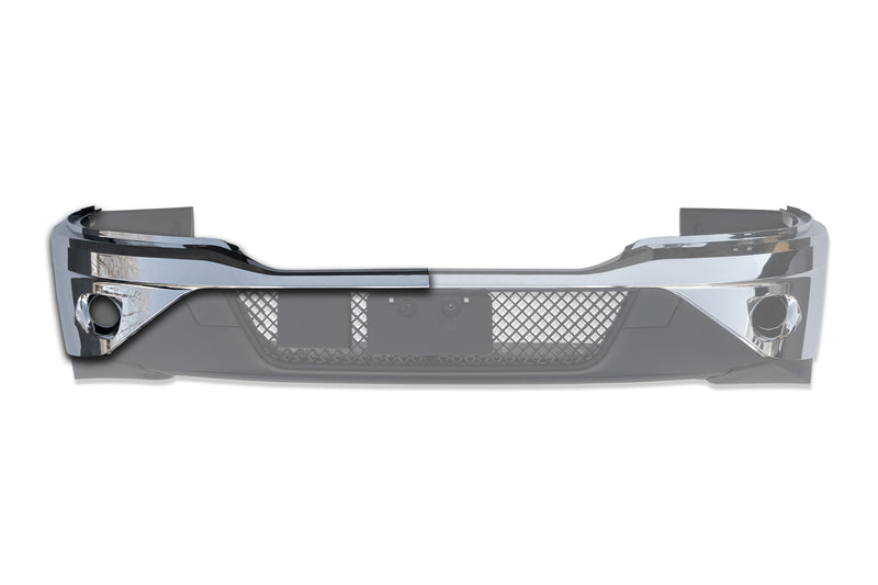 Bumper Corners Chrome With Fog Hole Passenger Set 2022+ Kenworth T680