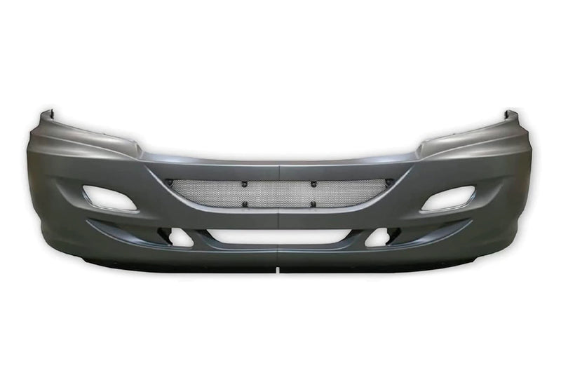Bumper With Fog Holes & Chrome Trim Set International Prostar