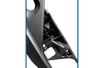 Bumper Corners With Fog Hole Black Driver Set 2022+ Kenworth T680