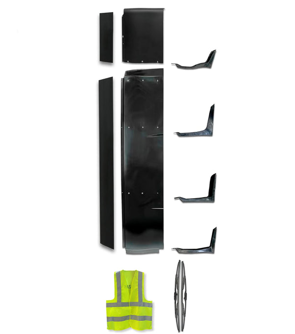 Top & Lower Fairing Cab Panels w/Extenders & w/Brackets Passenger International LT625