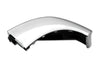 Bumper Corner No Fog Hole Chrome Driver 2013-2021 Peterbilt 579