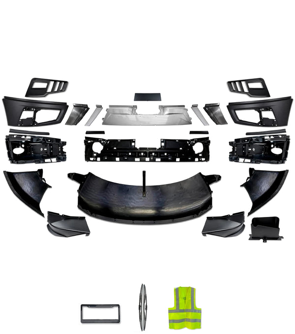 Front Bumper Set with Chrome Center 2025+ Volvo VNL New