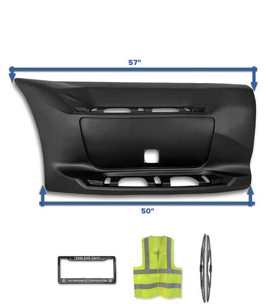 Front Fairing with Tool Box Cover Plastic Driver 2013-2021 Peterbilt 579