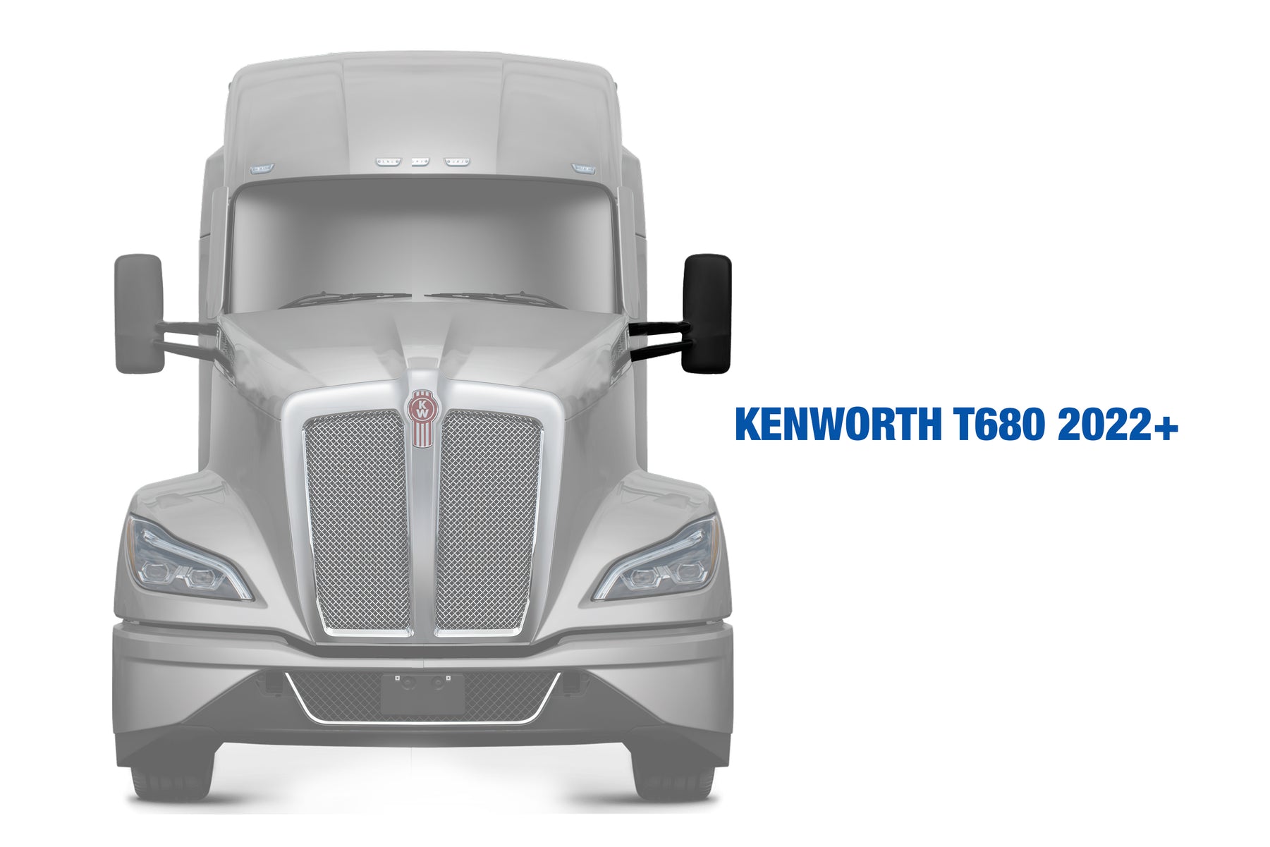 1PC Door Mrror Power Heated w/Arm For Kenworth T680 T880 Drver Left 1PC Door Mrror Power Heated w/Arm For Kenworth T680 T880 Drver Left