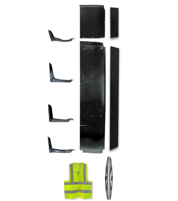 Top & Lower Fairing Cab Panels w/Extenders & w/Brackets Driver International LT625