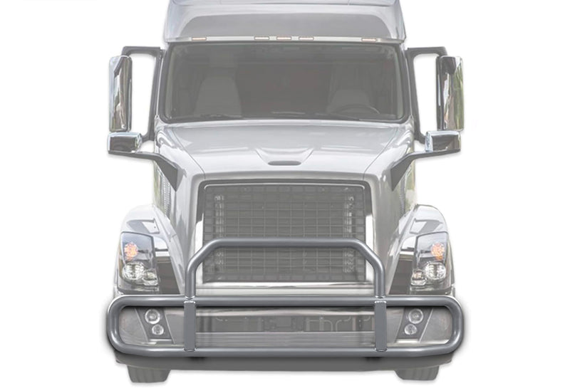 Gray Front Grille Deer Moose Bumper Guard 2004-2017 Volvo VNL
