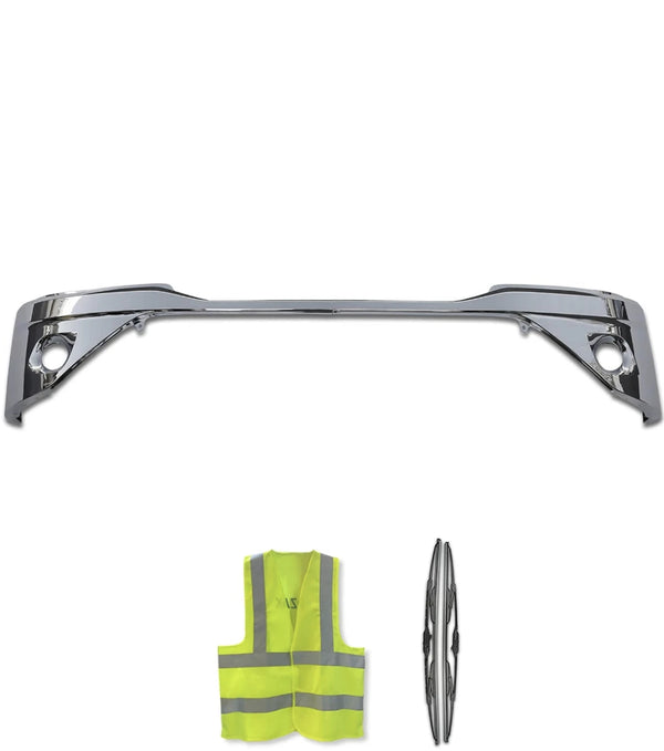 Bumper Covers With Fog Hole Chrome Set 2022+ Kenworth T680