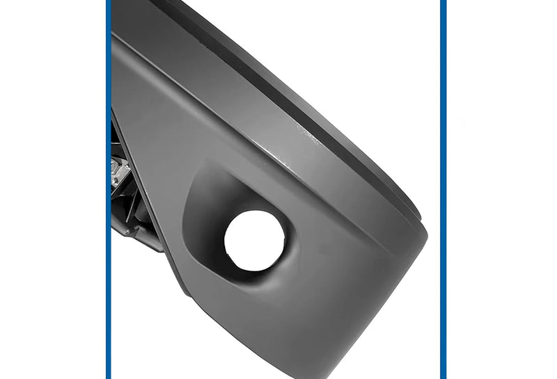 Bumper Corners With Fog Hole Black Driver Set 2022+ Kenworth T680