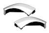 Bumper Corners with Fog Hole Chrome Set 2013-2021 Peterbilt 579