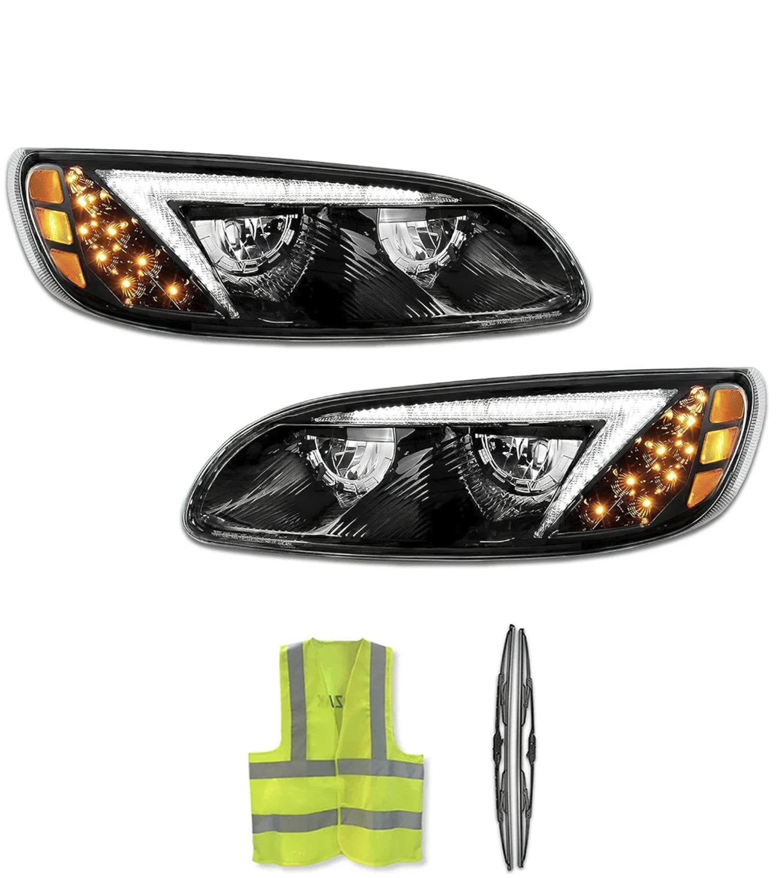 Headlights LED Set Peterbilt 330 335 384 386 387 – Tacoma