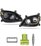 Headlights LED Set 2013-2021 Peterbilt 579 587