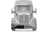 Bumper Corners Chrome With Fog Hole Passenger Set 2022+ Kenworth T680