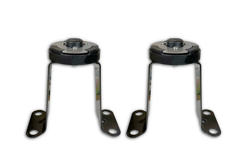 22.5" Aerodynamic Wheel Covers for Semi Trucks (drive axle), Twist & Lock 2 Pcs