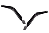 Upper Low Wind Cab Fairing Support Brackets L2, R2, Set 2004-2017 Volvo VNL