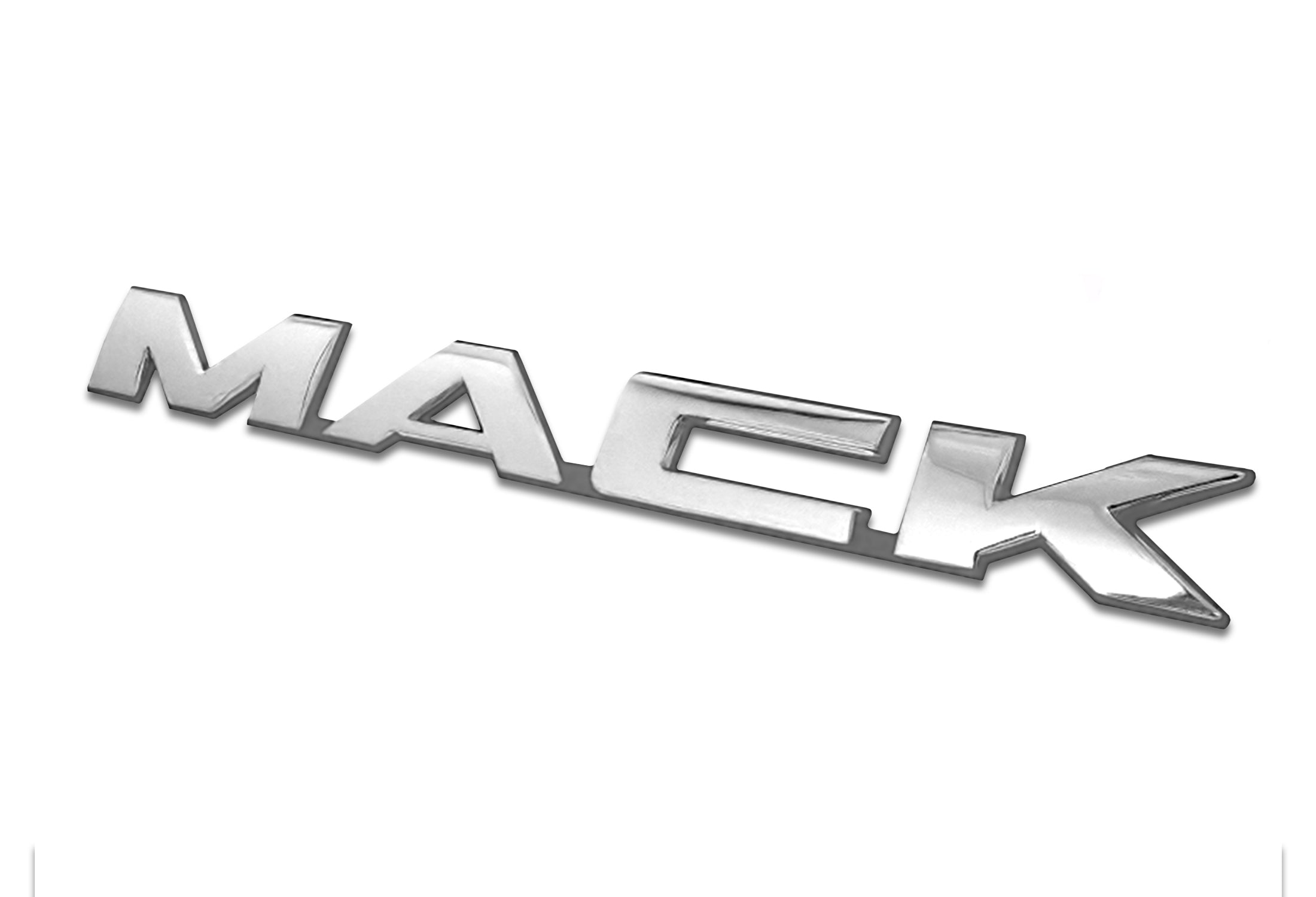 Letters Badge Emblem Plastic Chrome Fit Grill Mack – Tacoma Parts