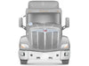 Chrome Plastic Bumper Corners Right and Left Side No Fog Light Hole for Peterbilt 579 - 