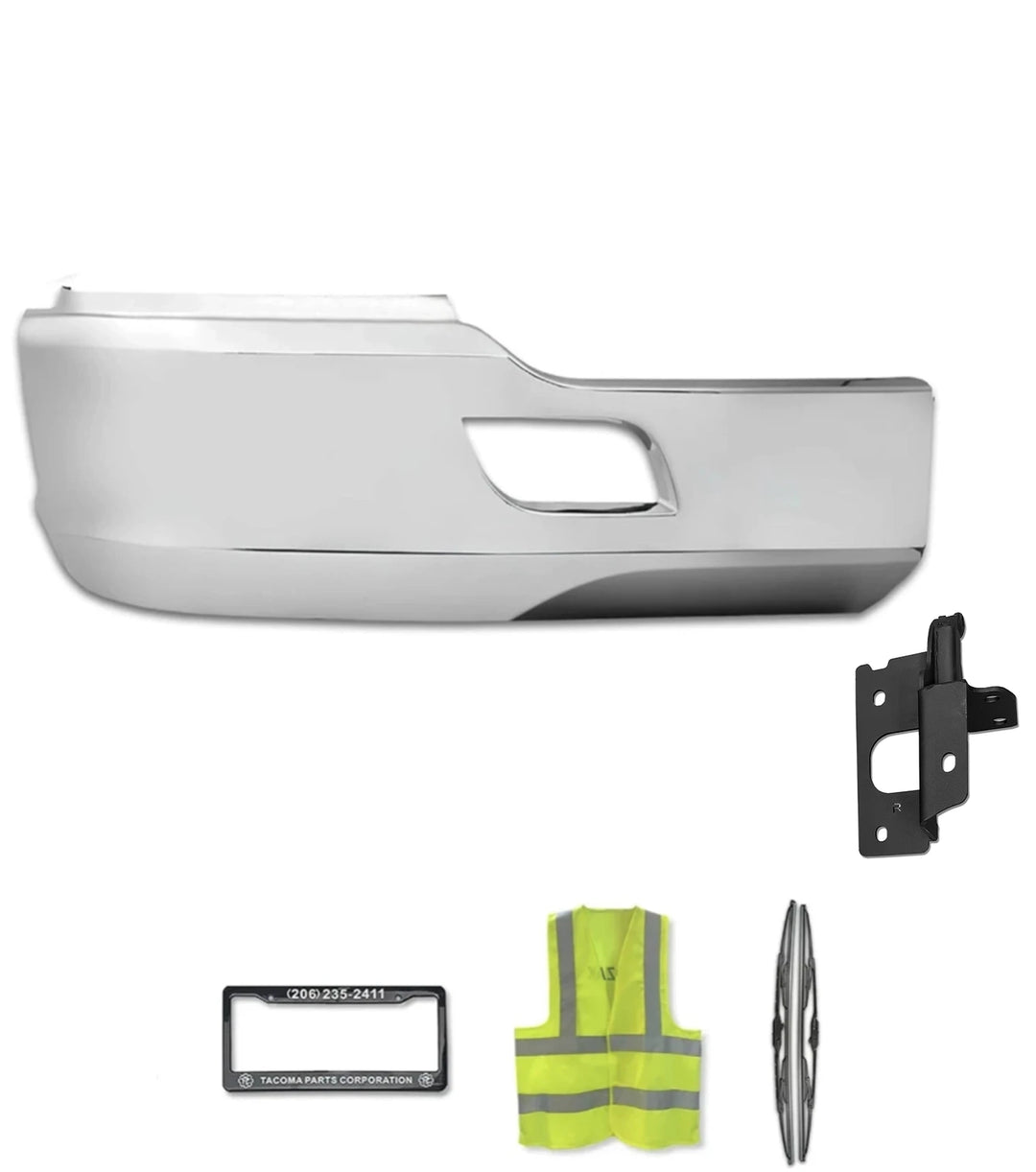 Bumper Extension Corner Chrome Plastic Passenger Kenworth T680