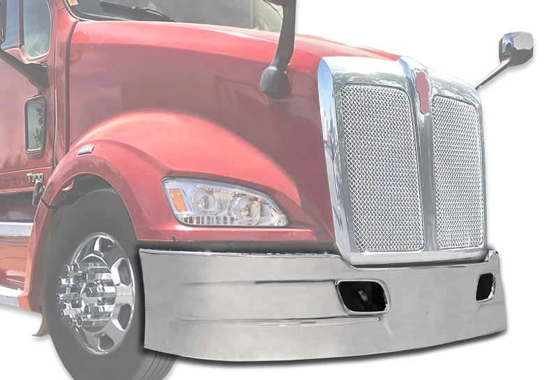 17" Bumper Chrome Without Radar Cutout 2013-2020 Kenworth T700