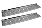 Steps 37.5" & Step Skirt of Front Side Fairing Aluminum Metal Set Driver 2008-2017 Freightliner Cascadia 125