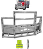 Grille Deer Bumper Herd Defender Guard 2008-2022 Peterbilt 367 SBA