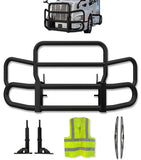 Front Steel Grille Deer Guard Herd 300 Peterbilt SBA