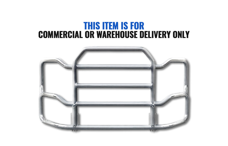 Grille Guard Large Chrome with Lights 2010+ Kenworth T700