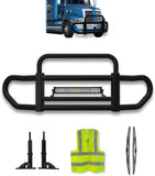Front Steel Grille Deer Guard Black Herd 200 2015-2022 Western Star 5700 XE