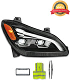Headlight LED Black Passenger 2022 2023+ Kenworth T680 Next Gen