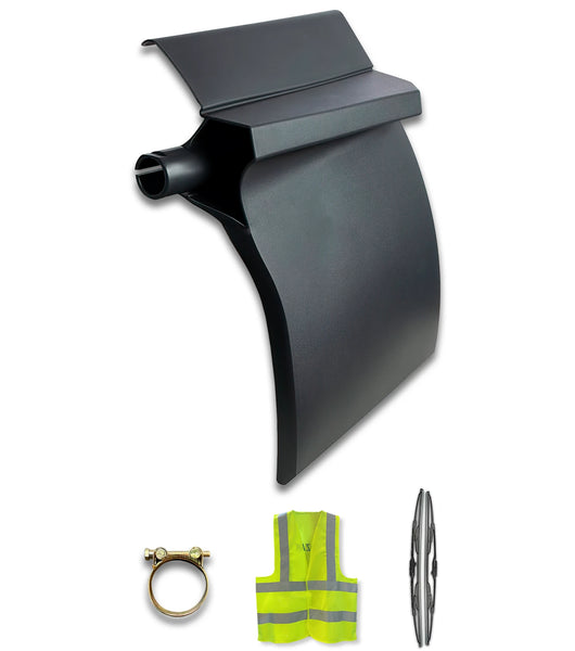 Polymer Quarter Fender Driver 2018+ Freightliner Cascadia