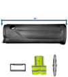 Middle Fairing Skirt Panel with Tube Driver 2013-2021 Peterbilt 579