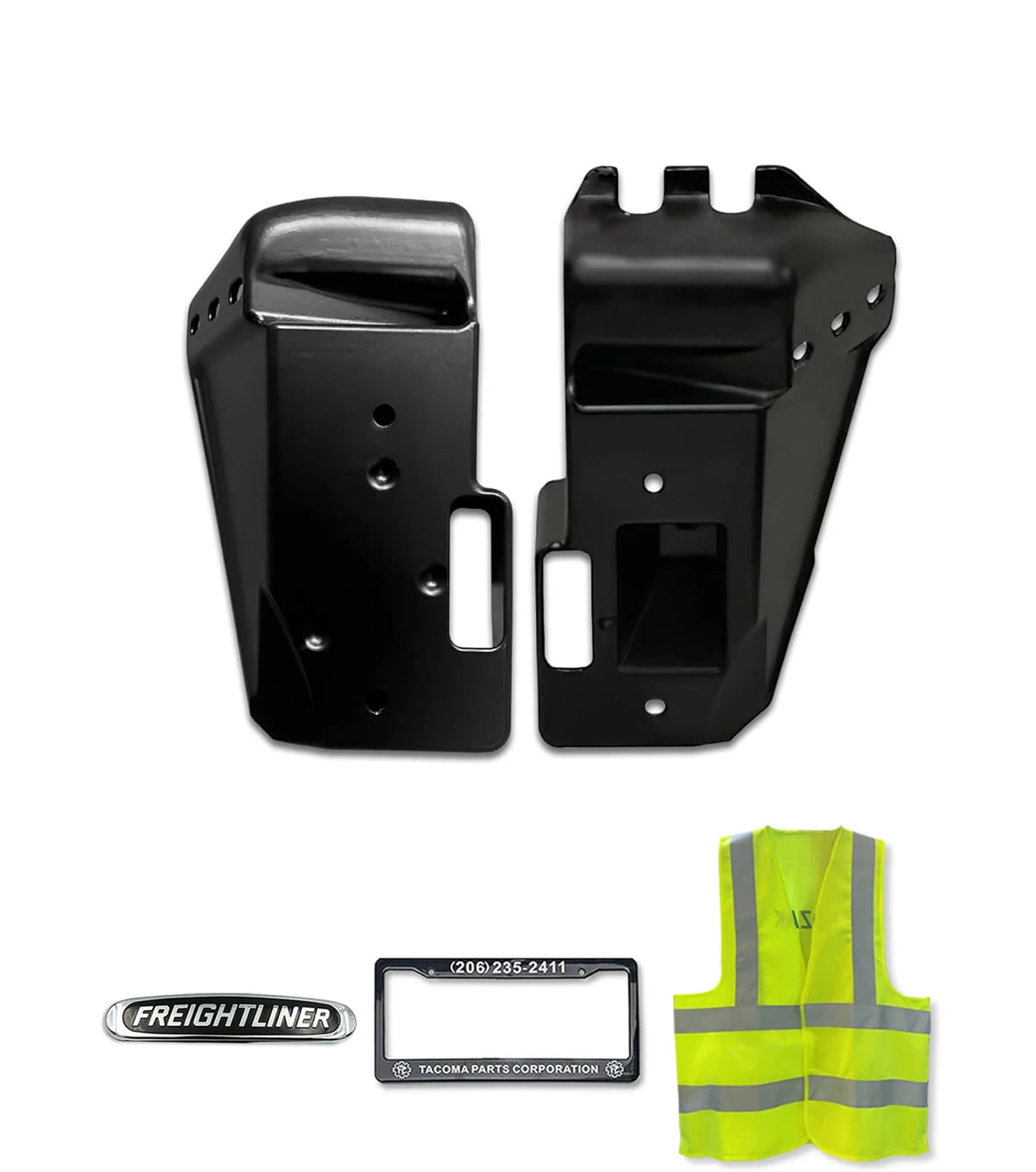 Bumper Mounting Brackets Set Metal 2018+ Freightliner Cascadia 126 116