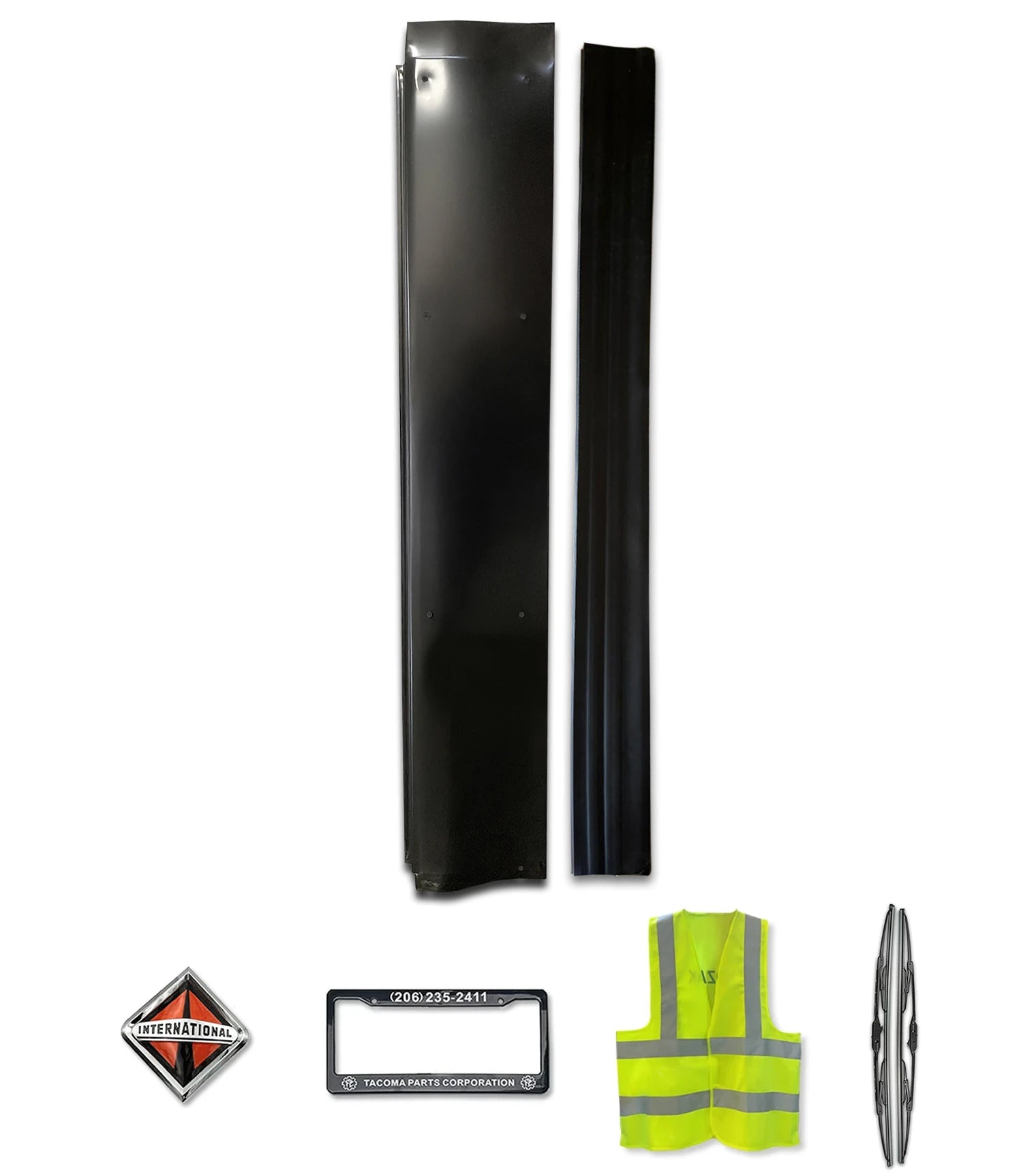 FB Expansion Kit ブラック Lower Wind Fairing Cab Extender and Extension Left International