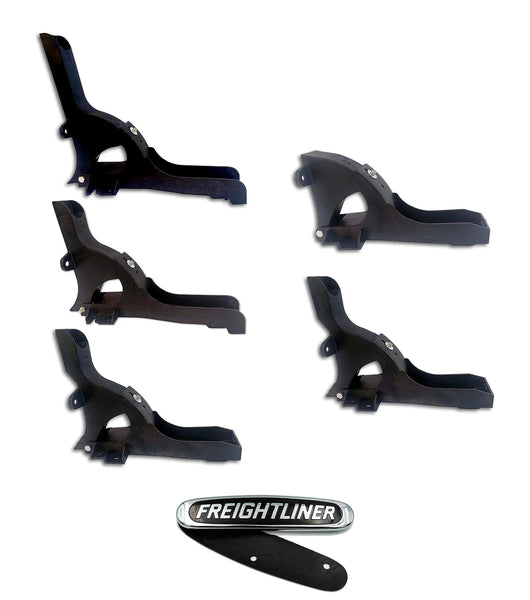 Brackets Fit Cabin Fairing Passenger 5 Pcs Set 2008-2017 Freightliner Cascadia 125 113