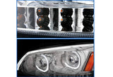 Headlight Led Chrome With Turn Signal Driver 2008-2018 Kenworth T660