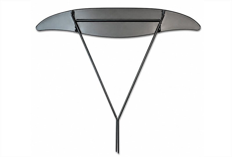 Roof Wind Deflector Fairing Cab Extender with Support Rods Set 2018-2024 Volvo VNL