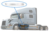 Front Panel Stripe Chrome Trim for Driver Side (7L) 2004-2017 Volvo VNL