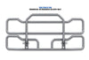 Gray Front Grille Deer Moose Bumper Guard 2022+ Kenworth T680 Next Gen