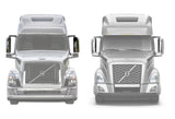 Door Side Mirrors Chrome Power Heated Set 2004-2024 Volvo VNL VNM VNX VNR