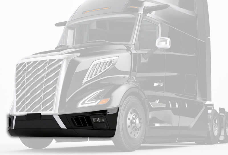 Front Bumper Assembly with Black Center 2025+ Volvo VNL New