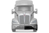 Bumper Corners Chrome With Fog Hole Driver Set 2022+ Kenworth T680