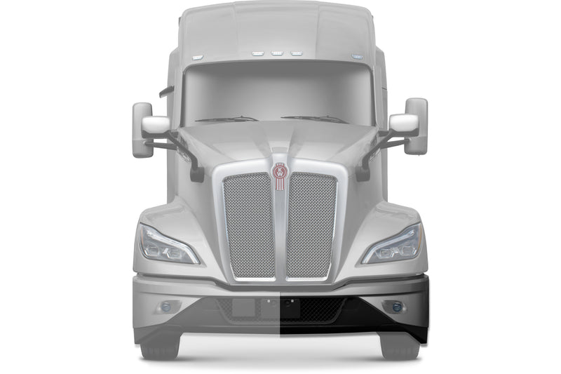 Bumper Corners Chrome With Fog Hole Driver Set 2022+ Kenworth T680
