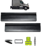 Rear Panels Stripes Short Set 2008-2017 Freightliner Cascadia 125