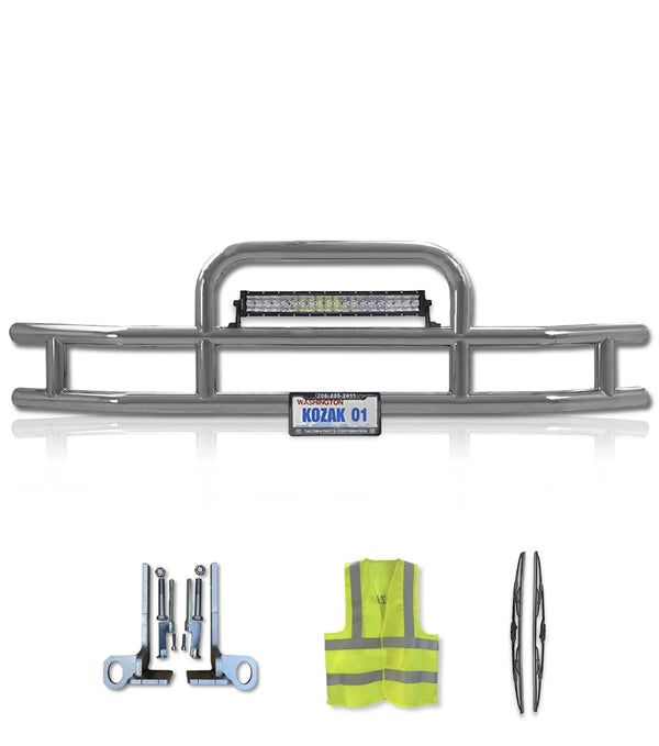 Front Grille Guard 2022+ Kenworth T680 Next Gen - No Fog
