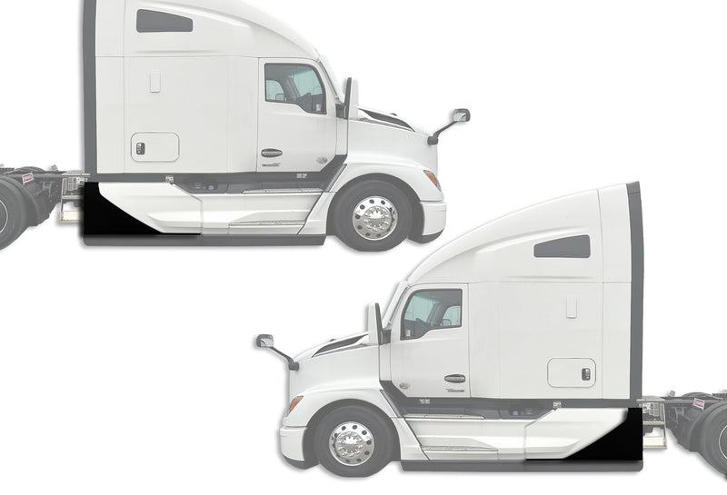 Side Fairing Panels - Partial Skin Set 2022+ Kenworth T680 Next Gen