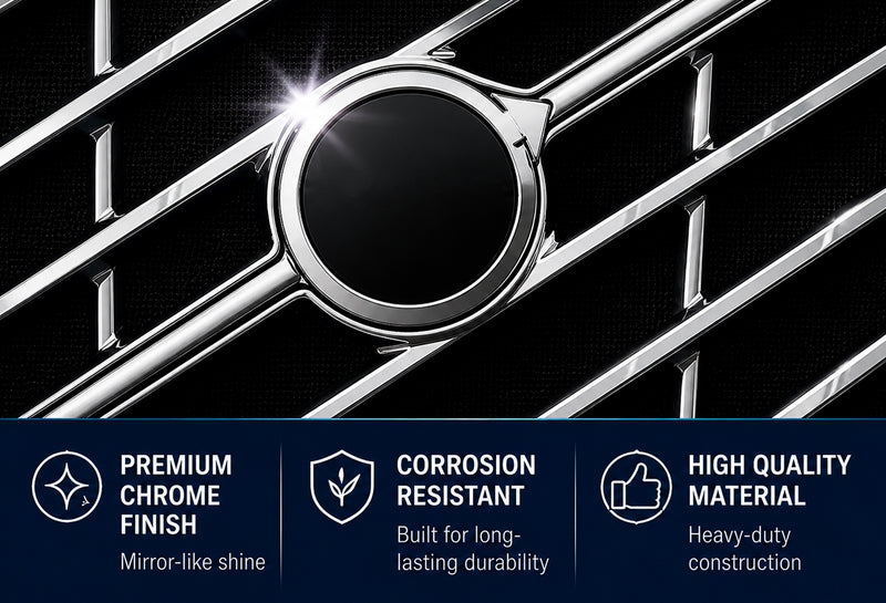 Front Platnum Chrome Grille 2025+ Volvo VNL New